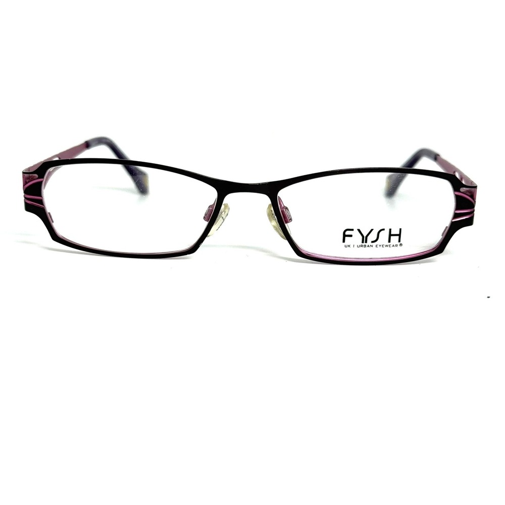 Fysh UK Urban Eyewear 3416 227 Purple Magenta Rectangular Frames 50-17-135